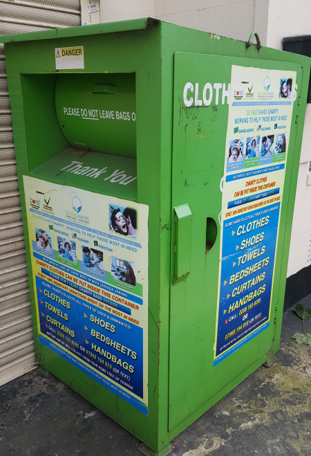 Charity Clothes Box